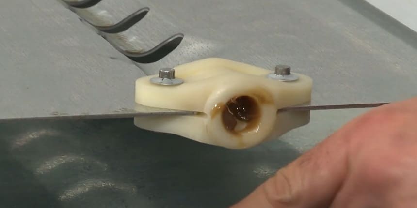 trash compactor moving