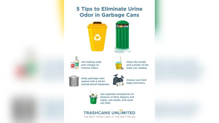 How to Get Rid of Trash Can Smell
