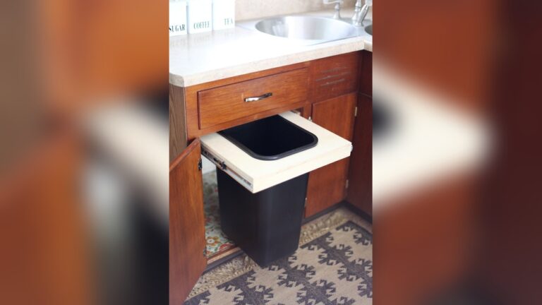 Trash Drawer Keeps Sliding Open